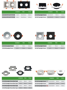 LED FIXTURES (Recessed) - 13