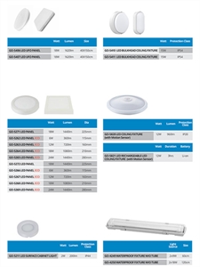 LED FIXTURES (Surfaced) - 14